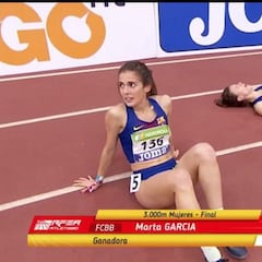 Título de Marta García en 3.000 y marrón para el seleccionador