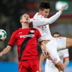 La FIFA destaca la actuación de James Rodríguez en Bundesliga