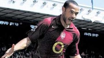 Henry será el gran peligro del Arsenal.