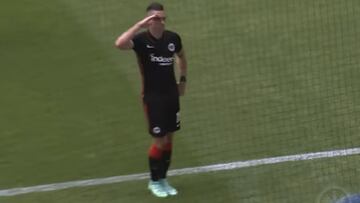Borré y su primer gol en Alemania
