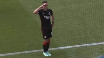 Así fue el debut con gol de Borré en el Eintracht Frankfurt