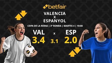 Valencia CF vs. RCD Espanyol: horario, dónde ver, estadísticas y pronósticos