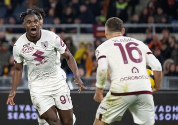 Duvan es el goleador de Torino en Serie A.