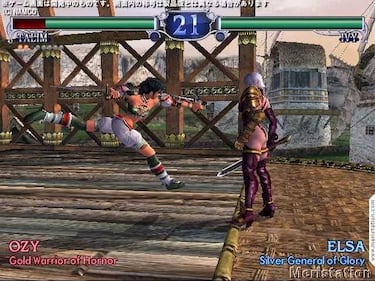 Soul Calibur II llegará la semana que viene a los salones recreativos