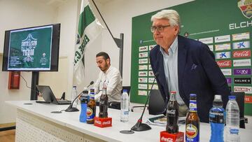 Jorge Pérez, director de marketing, y Juan Pascual, secretario general de la entidad.