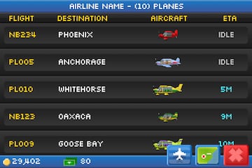 Captura de pantalla - Pocket Planes (IPH)