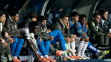 30/09/2025 PARTIDO JORNADA 2 FASE LIGA CHAMPIONS LEAGUE
KAIRAT ALMATY - REAL MADRID
CAMBIO SUSTITUCION VINICIUS JR BANQUILLO