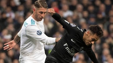 Neymar se rinde a Ramos