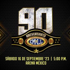 CMLL le pone fecha al 90 Aniversario