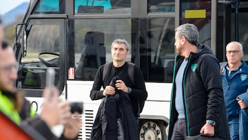 20/01/26 VIAJE SALIDA DEL ATHLETIC DE BILBAO A ITALIA CHAMPIONS LEAGUE AEROPUERTO AVION
VALVERDE