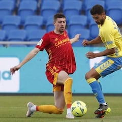 Las Palmas 0-2 Zaragoza: resumen, goles y resultado