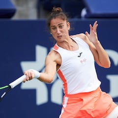 Sara Sorribes saca adelante
un partido casi imposible