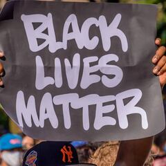 Las nuevas pistas de la NBA, pintadas de "Black Lives Matter"