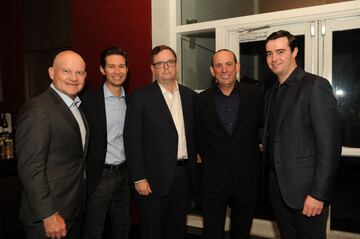 Gary Stevenson, Dan Courtemanche, Mark Abbott, Don Garber, & Colin Neville