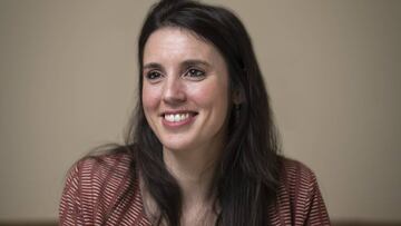 Imagen de Irene Montero soriendo.