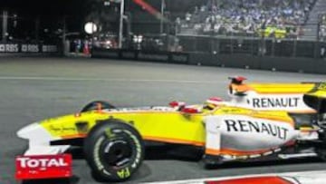 <b>LECCIÓN DE TALENTO. </b>Fernando sacó lo mejor de un R29 que acabará el año lejos de los mejores.