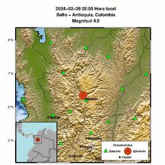 Temblor en Antioquia: magnitud, zonas afectadas y por qué se escucho un fuerte ruido