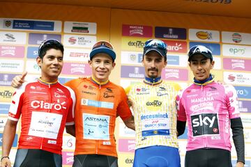 Miguel Ángel López se llevó el título y Nairo Quintana la última jornada. Los ciclistas colombianos entregaron un lindo espectáculo en el alto de Las Palmas.