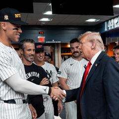 Yankees conmemoran el 9/11 con ceremonia y visita del presidente Trump