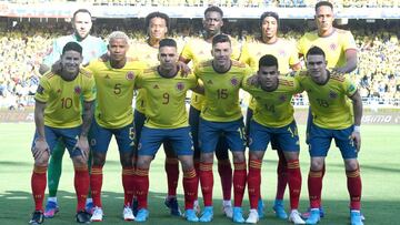 Imagen de un partido de Colombia en el Metropolitano.