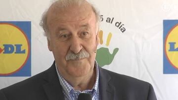 Del Bosque: "Morata está muy bien en el Real Madrid"