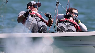 Diego Botín y Iago López finalizan la Medal Race en cuarta posición y suman un diploma olímpico para el deporte español.