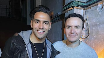 Falcao García y Fonseca juntos en concierto realizado en Madrid
