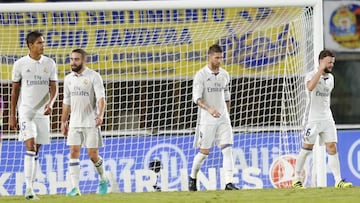Ramos, Varane y Nacho, tres de los seis centrales que tendrá Zidane el próximo verano.