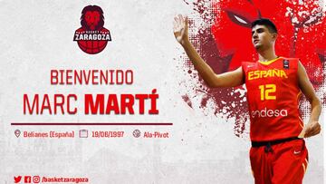 Marc Martí regresa al Zaragoza y jugará en el primer equipo