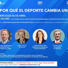 Se llevó a cabo webinar ¿Por qué el deporte cambia a un país?