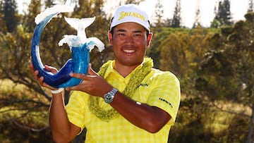 How much prize money did Hideki Matsuyama win at The Sentry 2025 at Kapalua?
