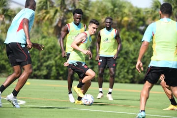 La Selección Colombia tuvo su segunda práctica en la sede deportiva del Inter de Miami. Los dirigidos por Néstor Lorenzo continúan la preparación para el juego ante Paraguay.