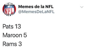 Los memes del Super Bowl 2019