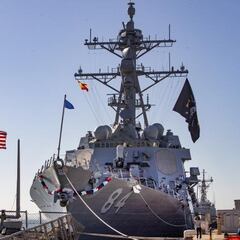 El ‘lobo de mar’ llega a Rota: así es el USS Bulkeley