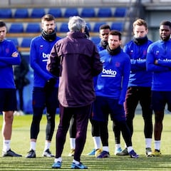 El vestuario ya no cree en Setién: "El Barcelona le va grande"