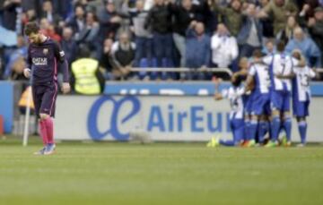 Alex Bergantiños pone el 2-1 en el marcador.