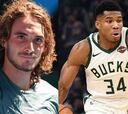 Antetokounmpo ve en Tsitsipas al nuevo 'Greek freak'
