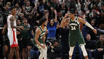 Bombona de oxígeno para Giannis