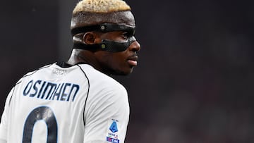 Soccer Football - Serie A - Genoa v Napoli - Stadio Comunale Luigi Ferraris, Genoa, Italy - September 16, 2023 Napoli's Victor Osimhen reacts REUTERS/Jennifer Lorenzini