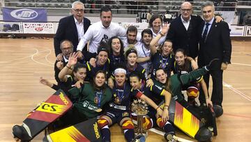 Espa?a, seis veces campeona de Europa de hockey patines