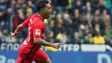 Con su quinto gol, el volante del Eintracht dejó atrás los cuatro tantos que hizo Pavel Pardo con el Stuttgart