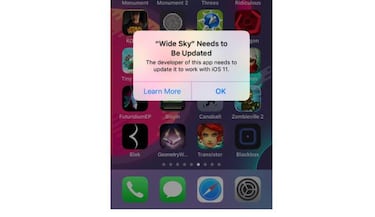 Cómo comprobar si una app de iPhone está ya actualizada para iOS 11