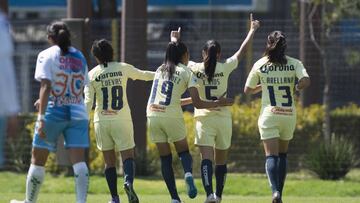 Las Águilas volvieron al sendero del triunfo, y en propia casa vencieron a Pachuca con anotaciones de Diana González y Ximena Ríos; son líderes momentáneas.