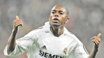 <b>CLARA PROGRESIÓN. </b>Robinho es el único futbolista del Madrid que ha jugado los 20 partidos de Liga.
