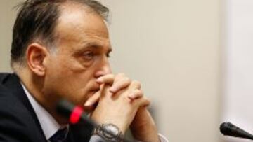 Javier Tebas, presidente de la LFP.