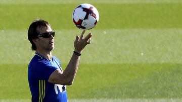 Julen Lopetegui, seleccionador español.-