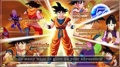 Dragon Ball Z: Kakarot: cómo funcionará su sistema de progresión de personajes