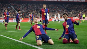 09/02/25 PARTIDO PRIMERA DIVISION
SEVILLA - BARCELONA
GOL FERMIN ALEGRIA