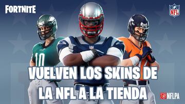 Vuelven los skins de la NFL a la tienda de Fortnite por la Superbowl LIV