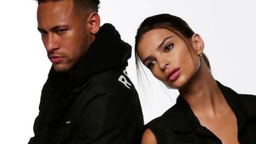 Neymar y Emily Ratajkowski posan juntos en Instagram.